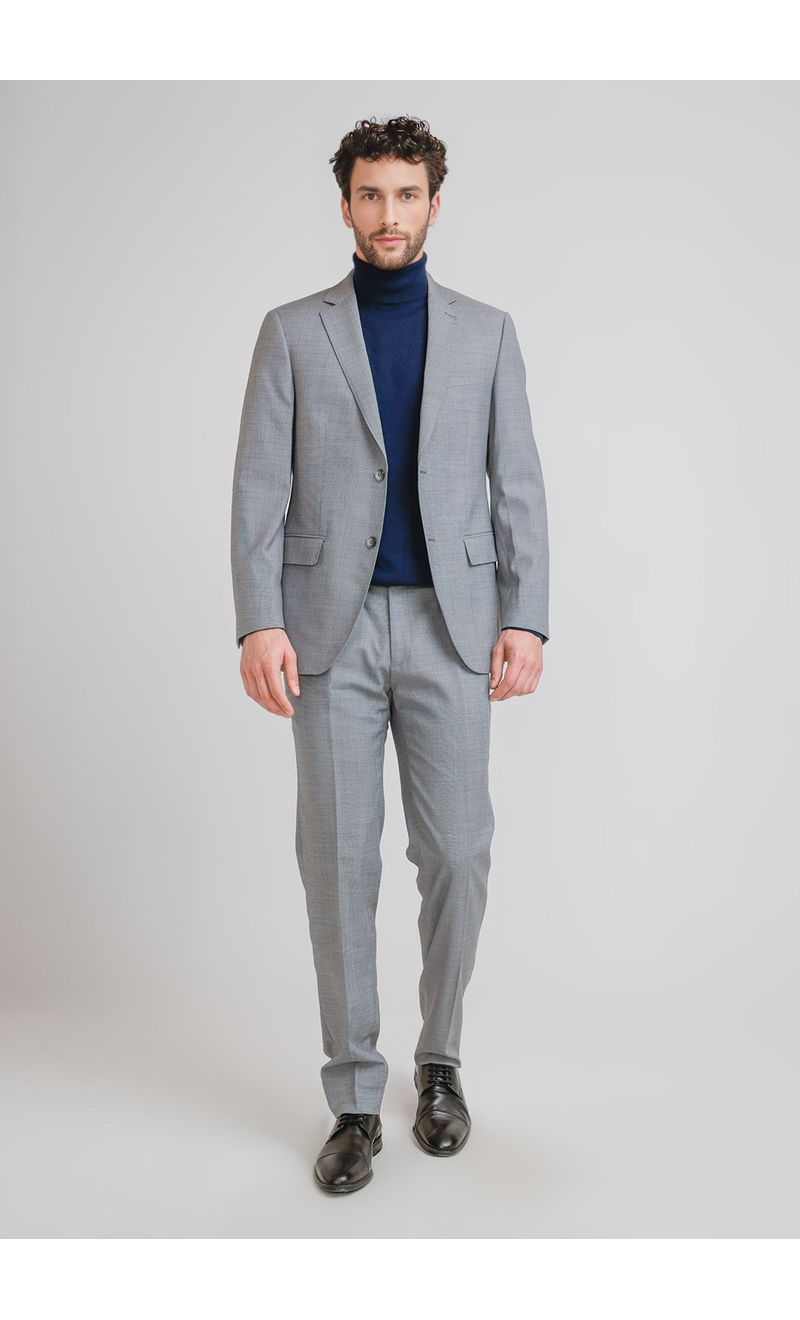 Traje Hombre Formal Washable Executive Gris Claro Trial Trial