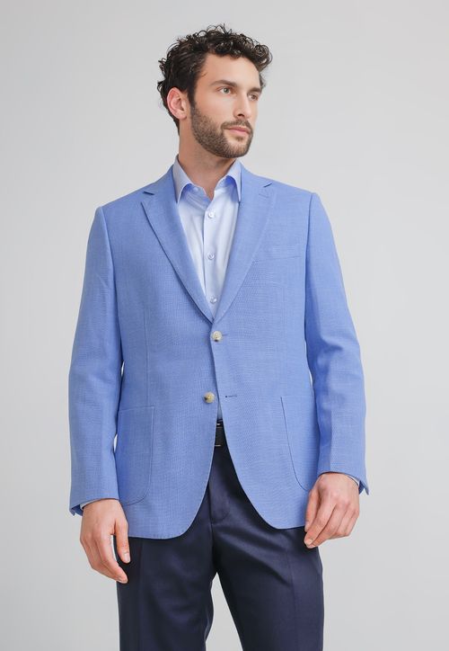 Chaqueta Hombre Formal Executive Celeste