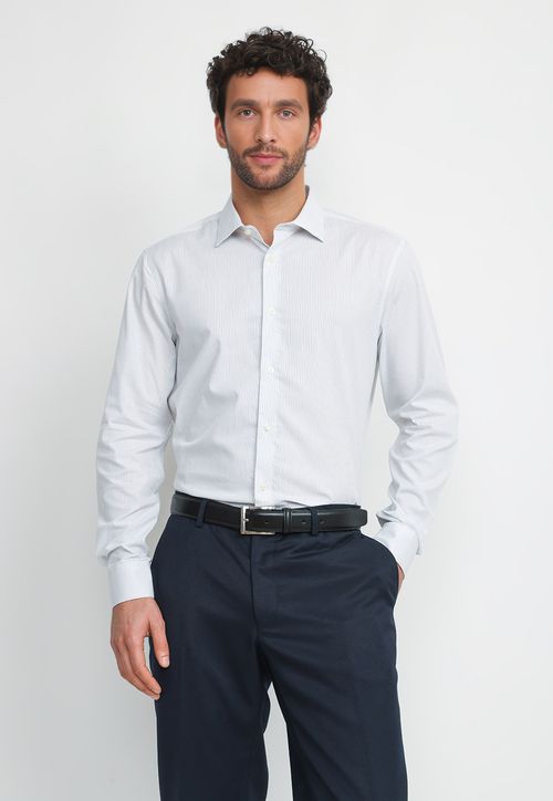 Camisa Hombre Formal Algodón Dynamic Verde