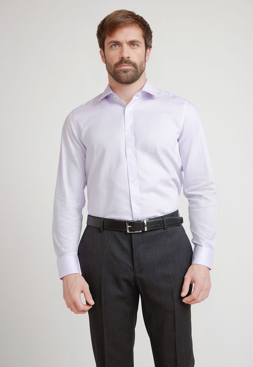 Camisa Hombre Formal Classic Lila