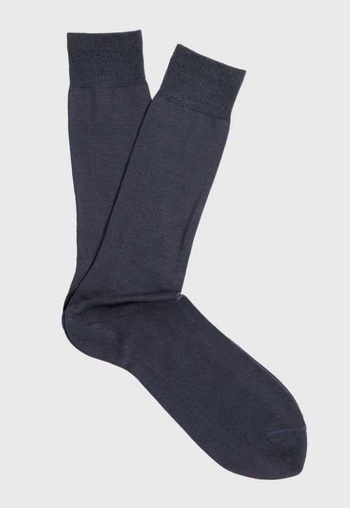 Calcetines Básico Liso Marengo