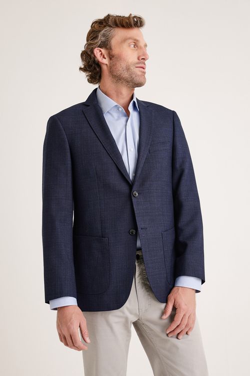 Chaqueta Formal Hombre Azul Marino