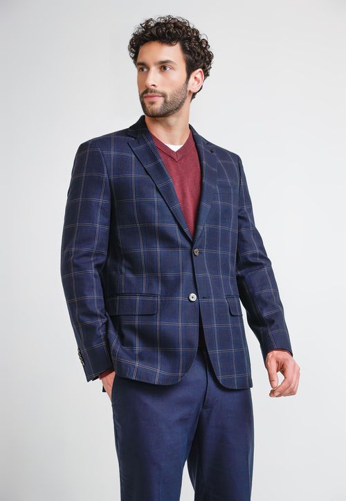 Chaqueta Casual Algodón Carter Azul Marino