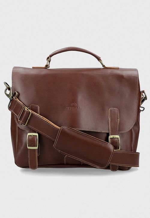 Maletín Arrayán Cuero Café