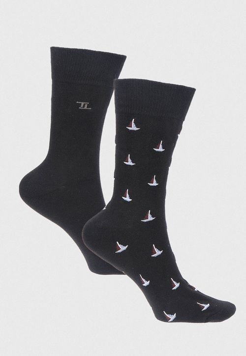 Calcetines Hombre Boat Bipacl Negro