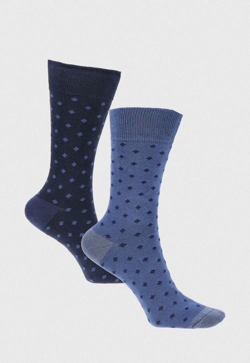 Calcetines Hombre Diamond Bipack Celeste
