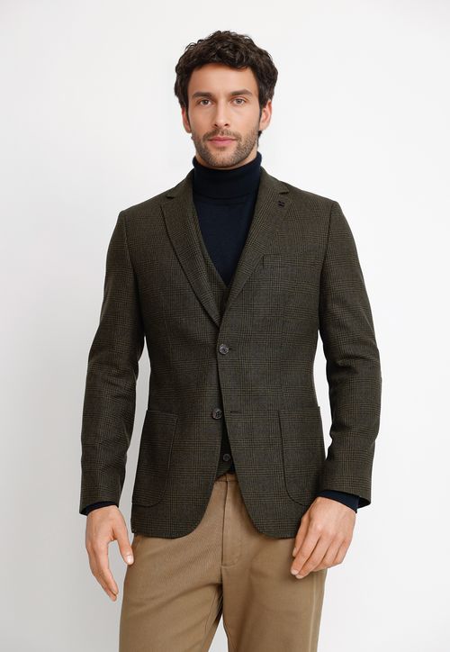 Chaqueta Hombre Cameron Wool Verde
