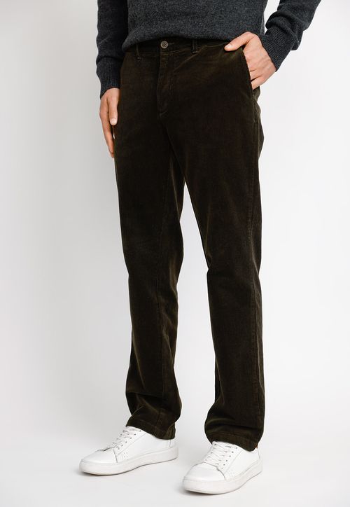 Pantalón Cotelé Hombre Vision Verde