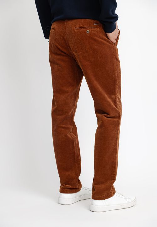 Pantalón Cotelé Hombre Vision Ocre