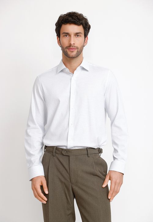 Camisa Formal Hombre Dynamic Azul
