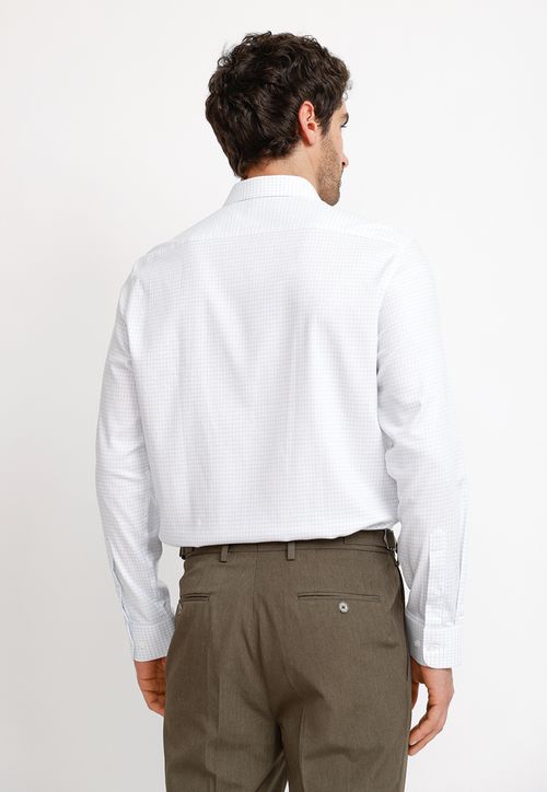 Camisa Formal Hombre Dynamic Azul