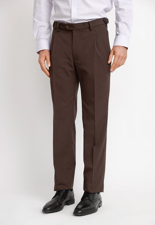 Pantalón Formal Hombre Executive Café
