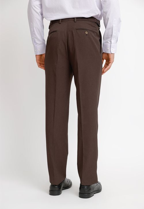 Pantalón Formal Hombre Executive Café