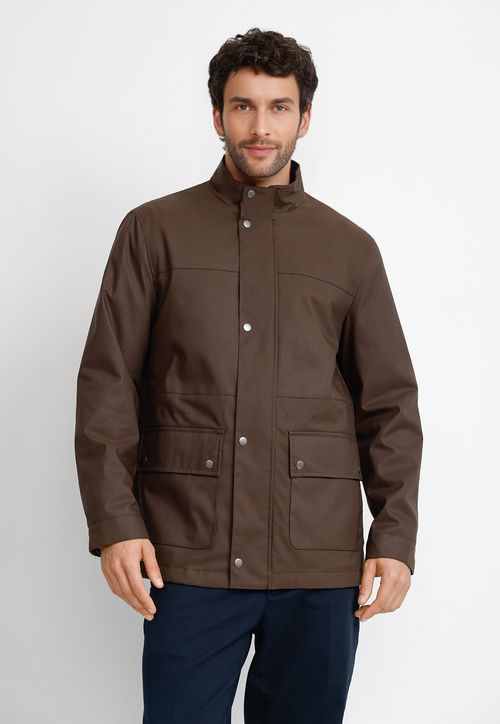 Chaqueta Casual Hombre Tesla Café