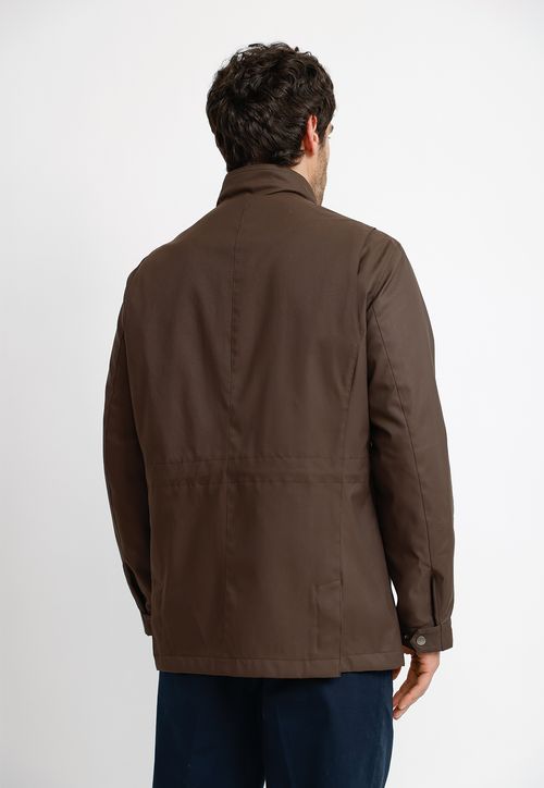 Chaqueta Casual Hombre Tesla Café