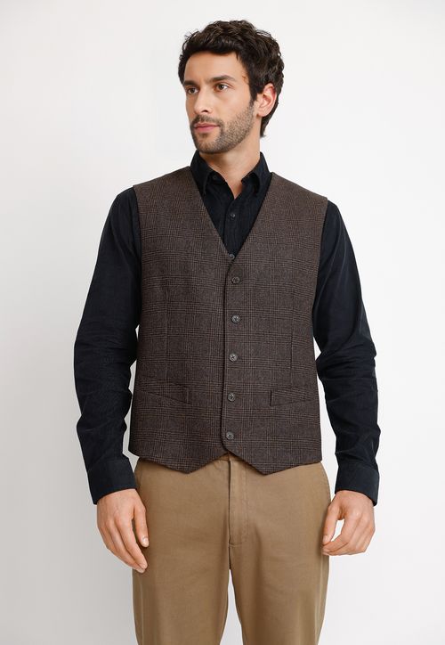Gilet Hombre Cameron Café