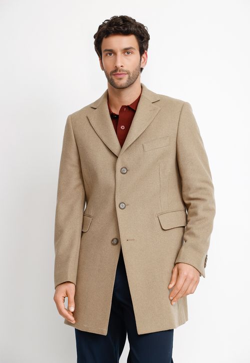 Abrigo Hombre Fraser Camel