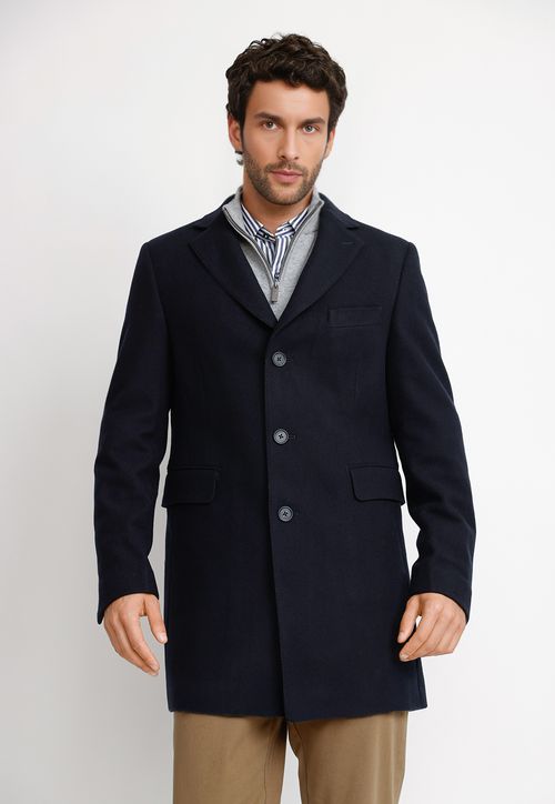 Abrigo Hombre Fraser Azul Marino