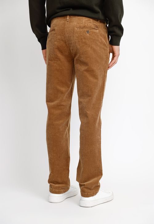 Pantalón Cotelé Hombre Vision Beige