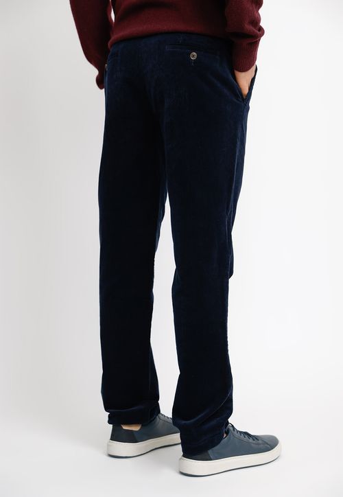 Pantalón Cotelé Hombre Vision Azul Marino