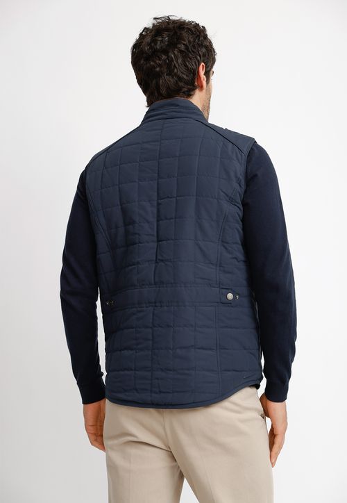Parka Sin Manga Hombre Truman Azul Marino