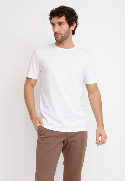Polera Hombre Marcus Blanco