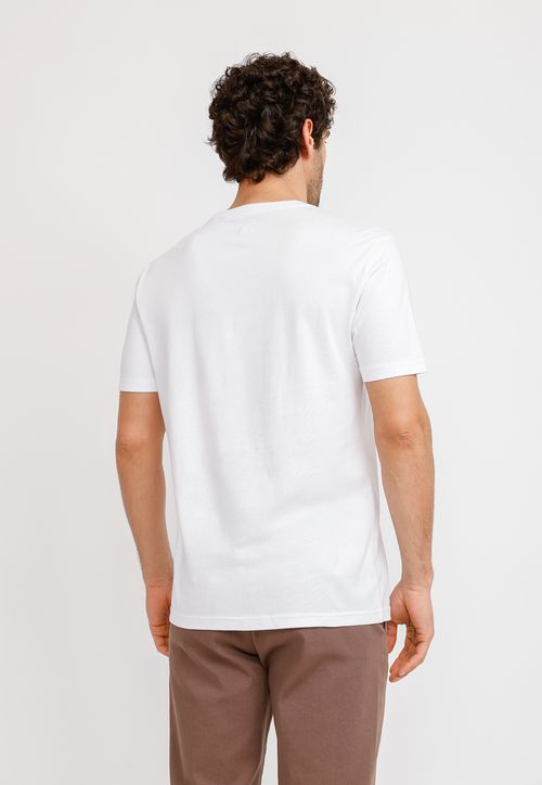 Polera Hombre Marcus Blanco