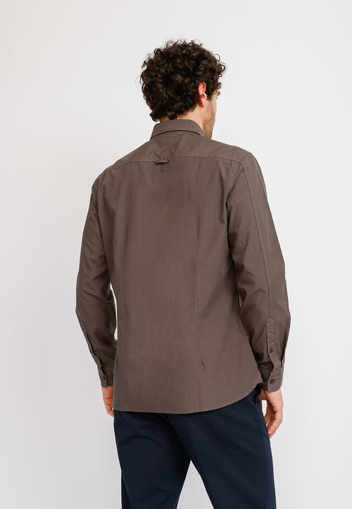 Camisa ML Hombre Basilio Gris