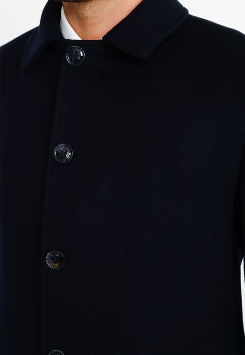 Abrigo Formal Hombre Javier Azul Marino