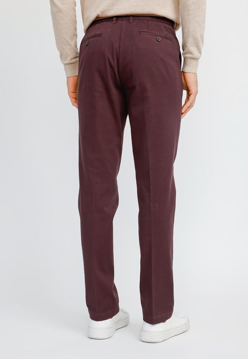 Pantalón Hombre Vinci Chino Burdeo