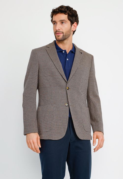 Chaqueta Hombre Clark Knit Beige