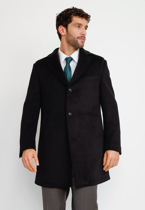 Abrigo Formal Hombre Finn Negro