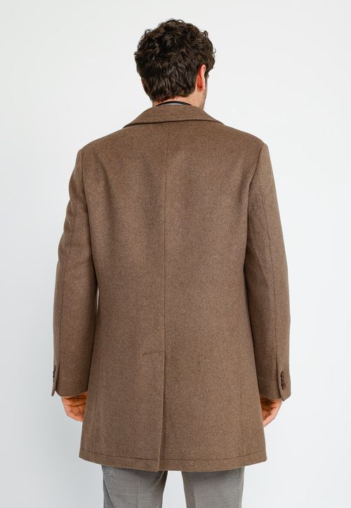 Abrigo Formal Hombre Finn Café