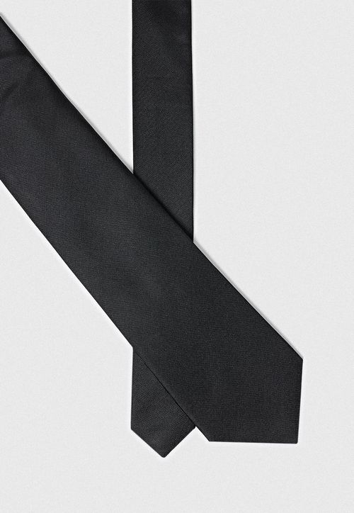 Corbata Hombre Formal Seda Classic Negro