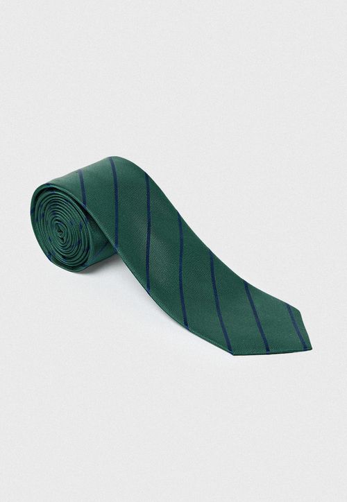 Corbata Hombre Formal Seda Classic Verde