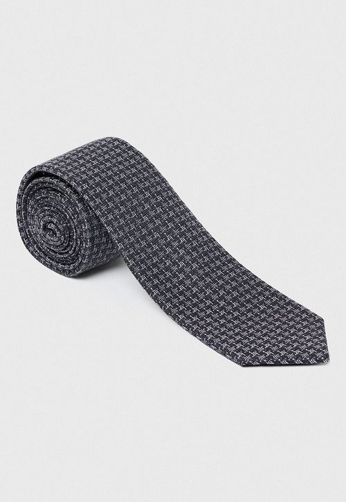 Corbata Hombre Formal Seda Classic Azul Marino