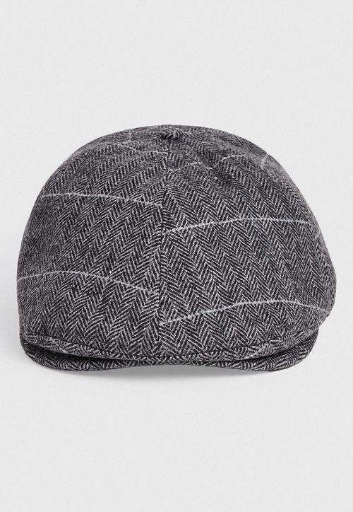 Boina Hombre Lana Gris