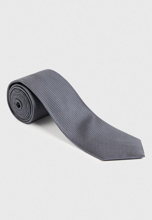 Corbata Hombre Formal Seda Travel Marengo
