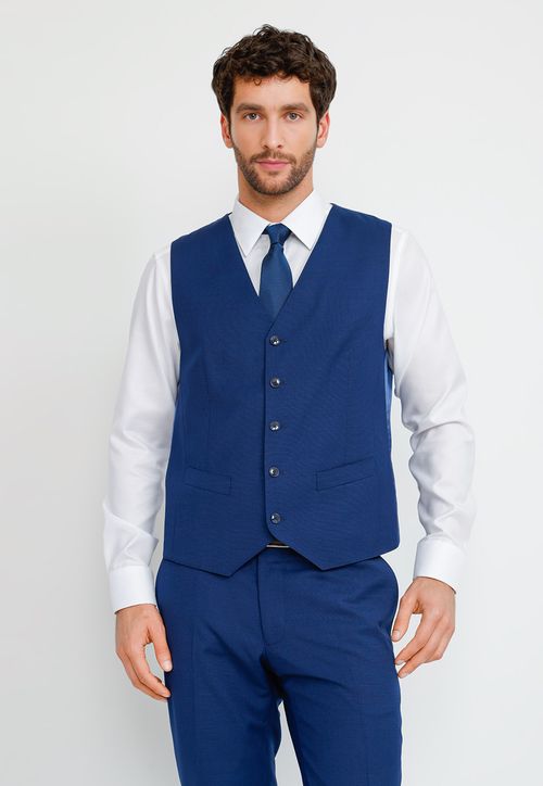 Gilet Formal Hombre Executive Azul