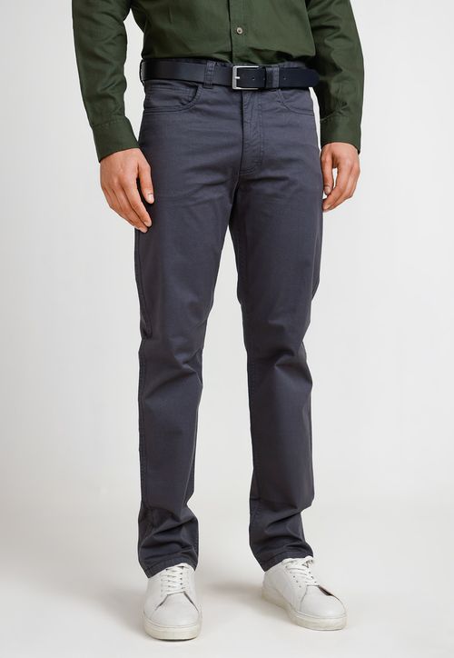 Pantalón Hombre Algodón Vilas Gris