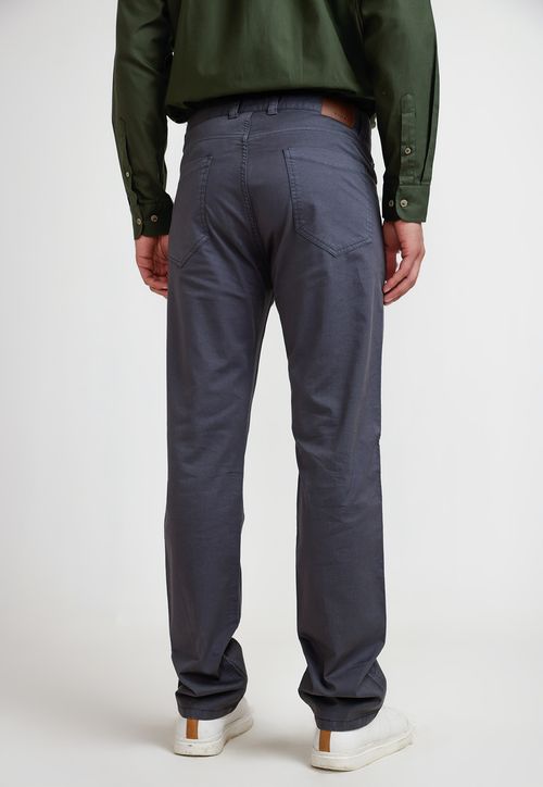 Pantalón Hombre Algodón Vilas Gris