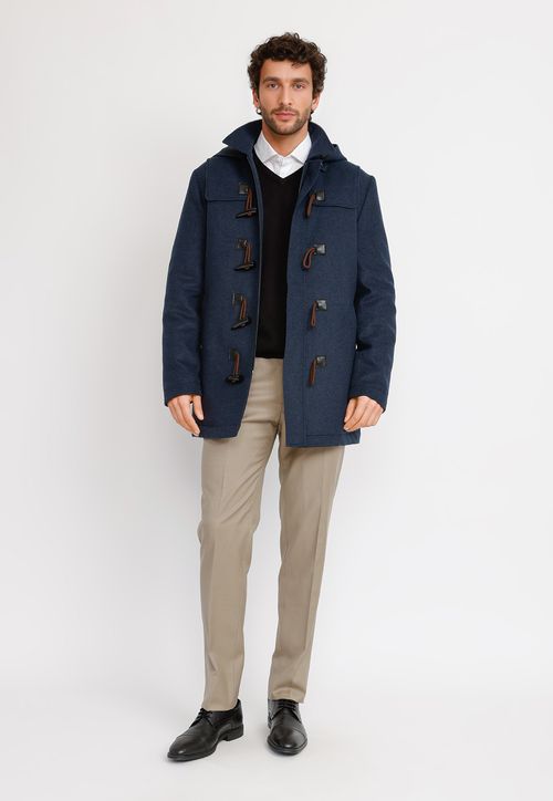 Montgomery Hombre Formal Vercelli Azul Marino