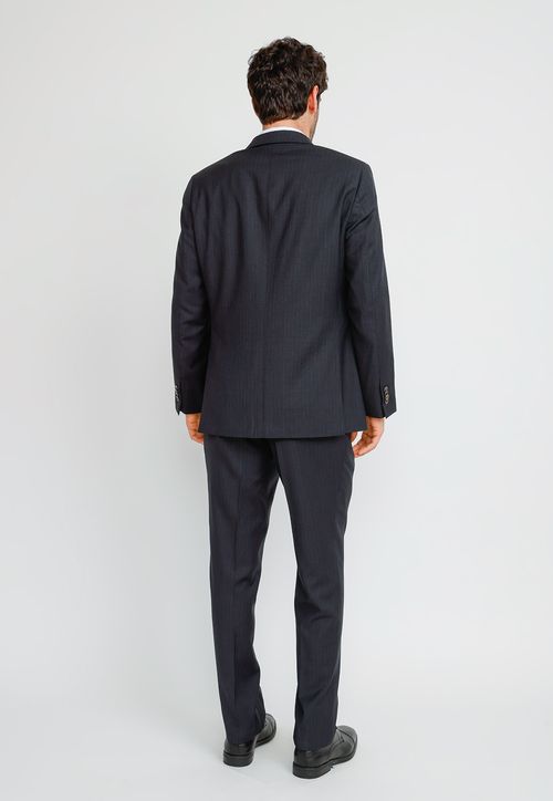 Traje Hombre Formal Regular Lana S140'S Luxury Marengo