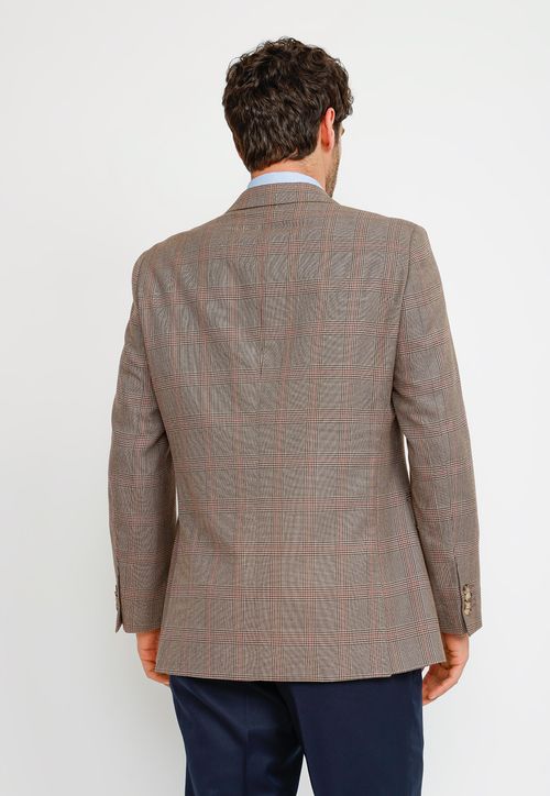Chaqueta Hombre Formal Regular Executive Café