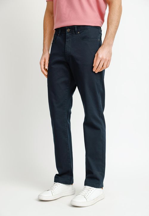 Pantalón 5 Bolsillos Classic Vilas Azul Marino
