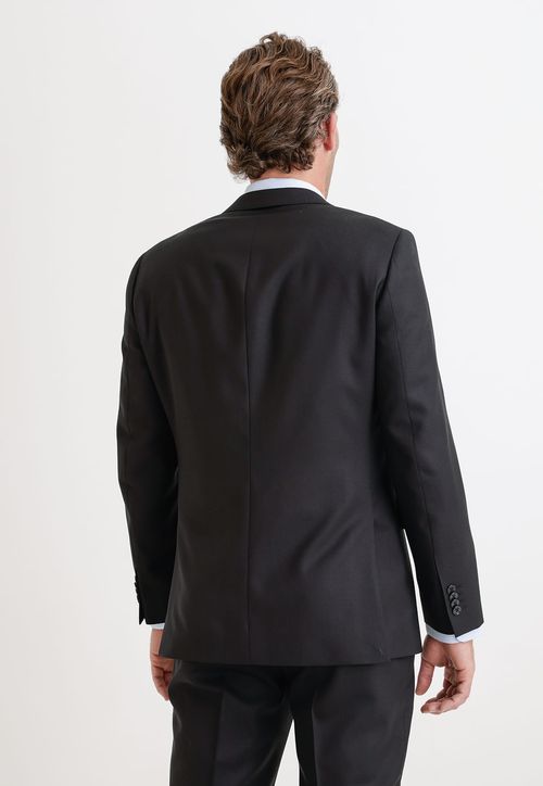Chaqueta Formal Hombre S100'S Liso Slim Perfect Suit Negro