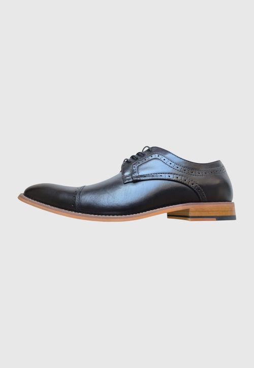 Zapato Formal Liso Cuero Dickinson Negro